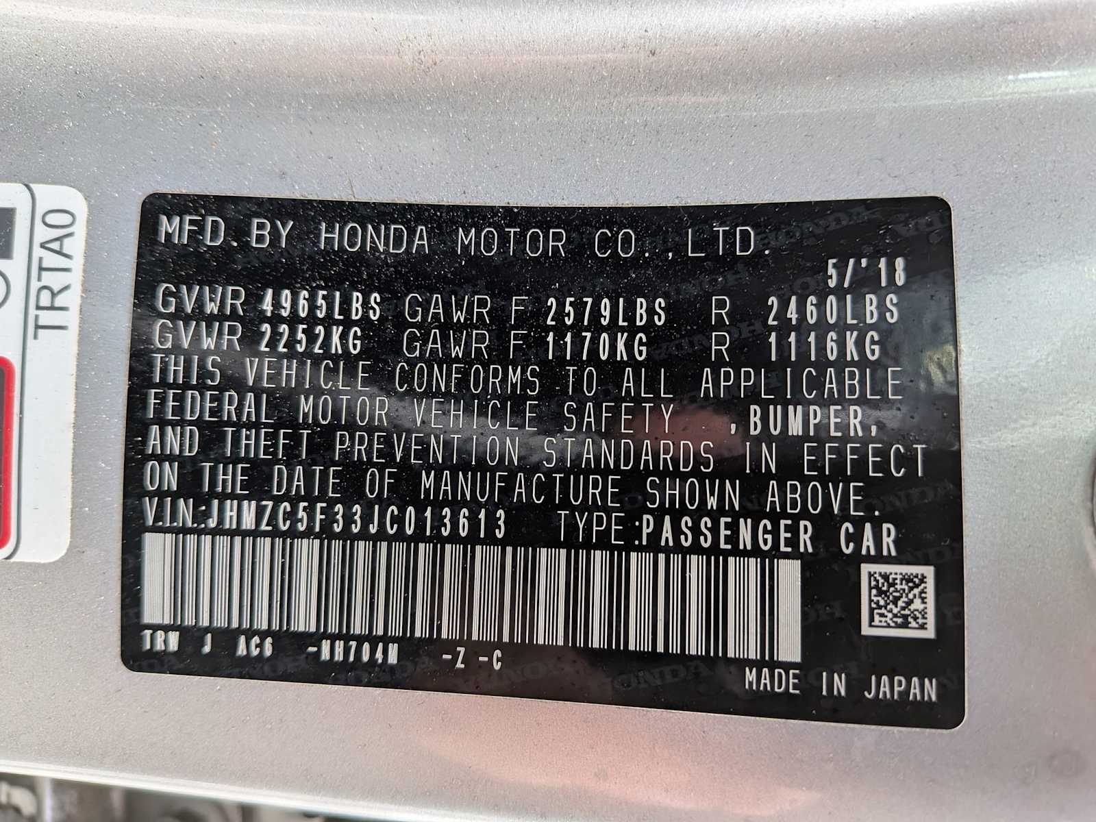 Thumbnail: 2018 Honda Clarity - 35