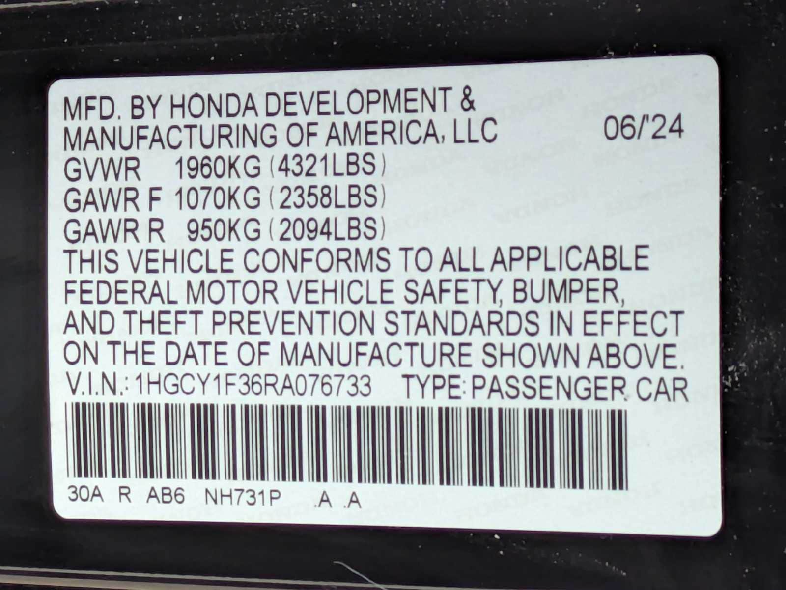 Thumbnail: 2024 Honda Accord - 35