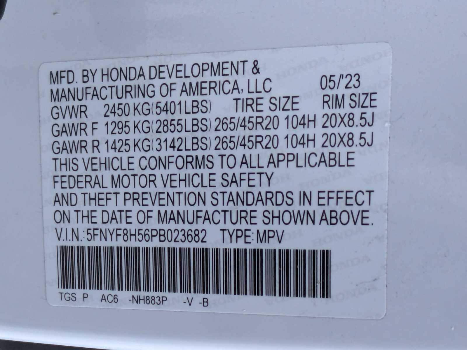 Thumbnail: 2023 Honda Passport - 35