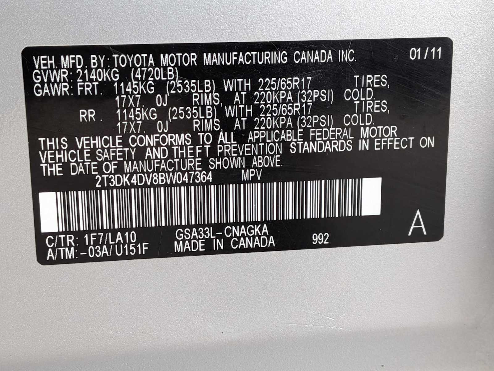 Thumbnail: 2011 Toyota RAV4 - 29