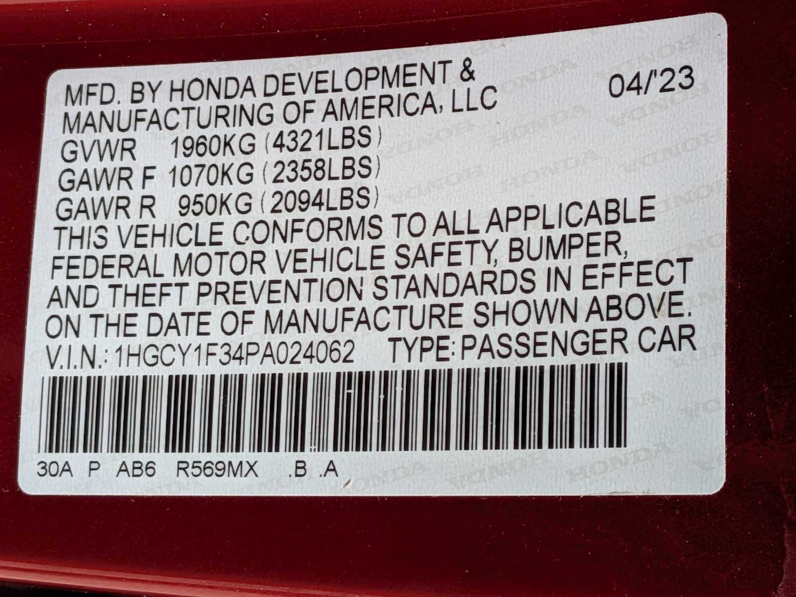 Thumbnail: 2023 Honda Accord - 32