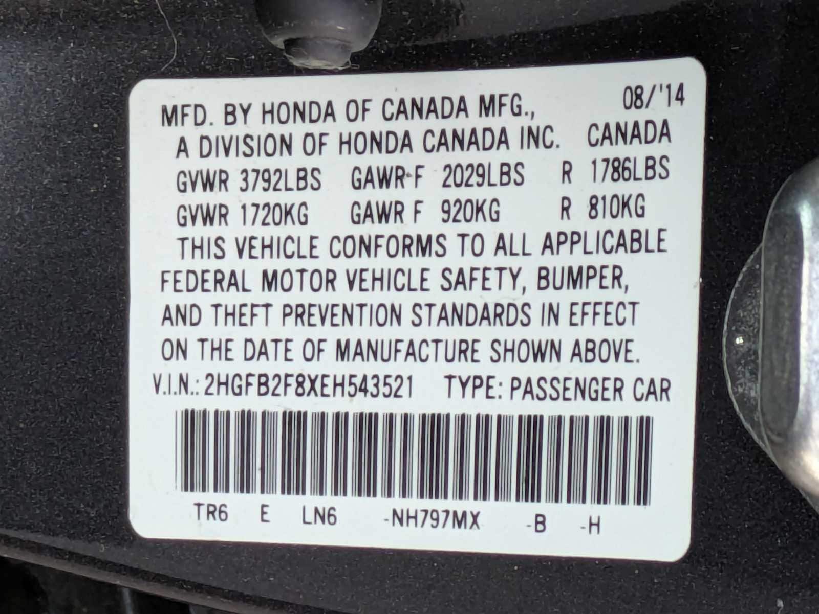 Thumbnail: 2014 Honda Civic - 34