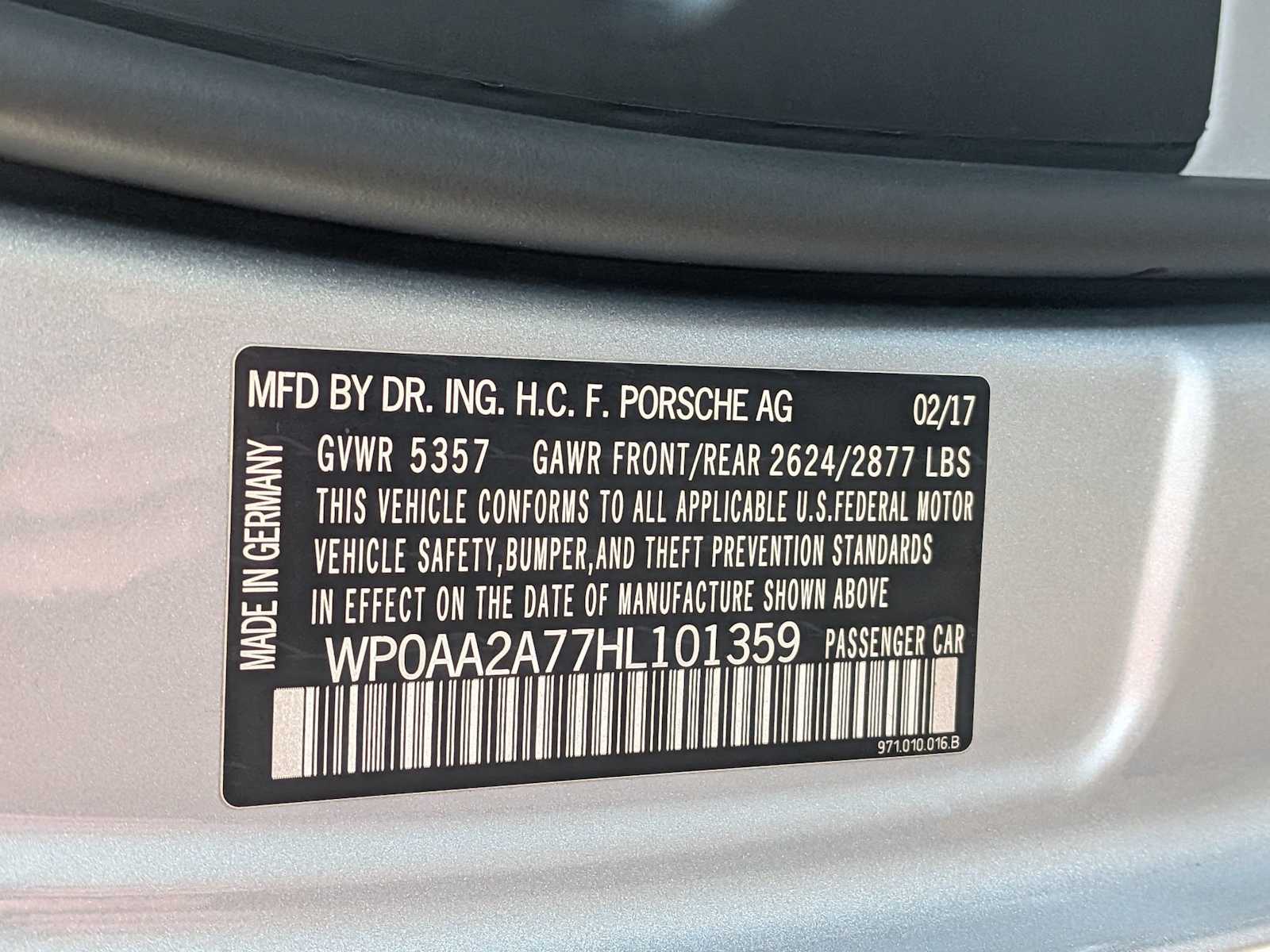 Thumbnail: 2017 Porsche Panamera - 36