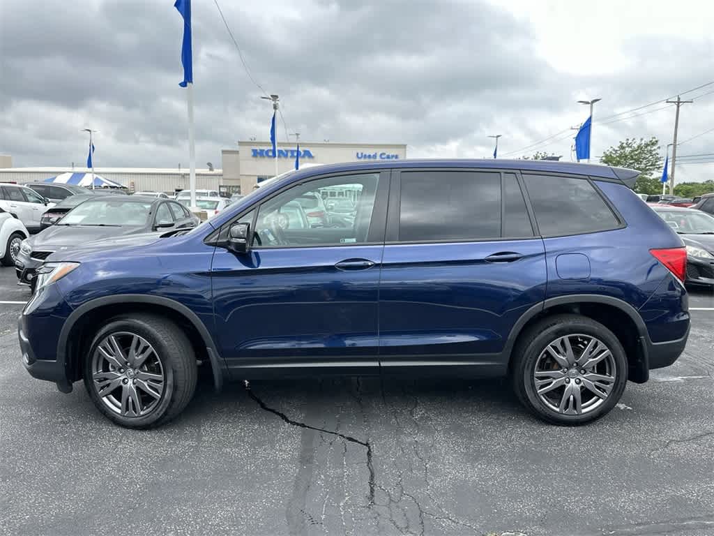 Used 2021 Honda Passport EX-L with VIN 5FNYF8H59MB034607 for sale in Waukesha, WI