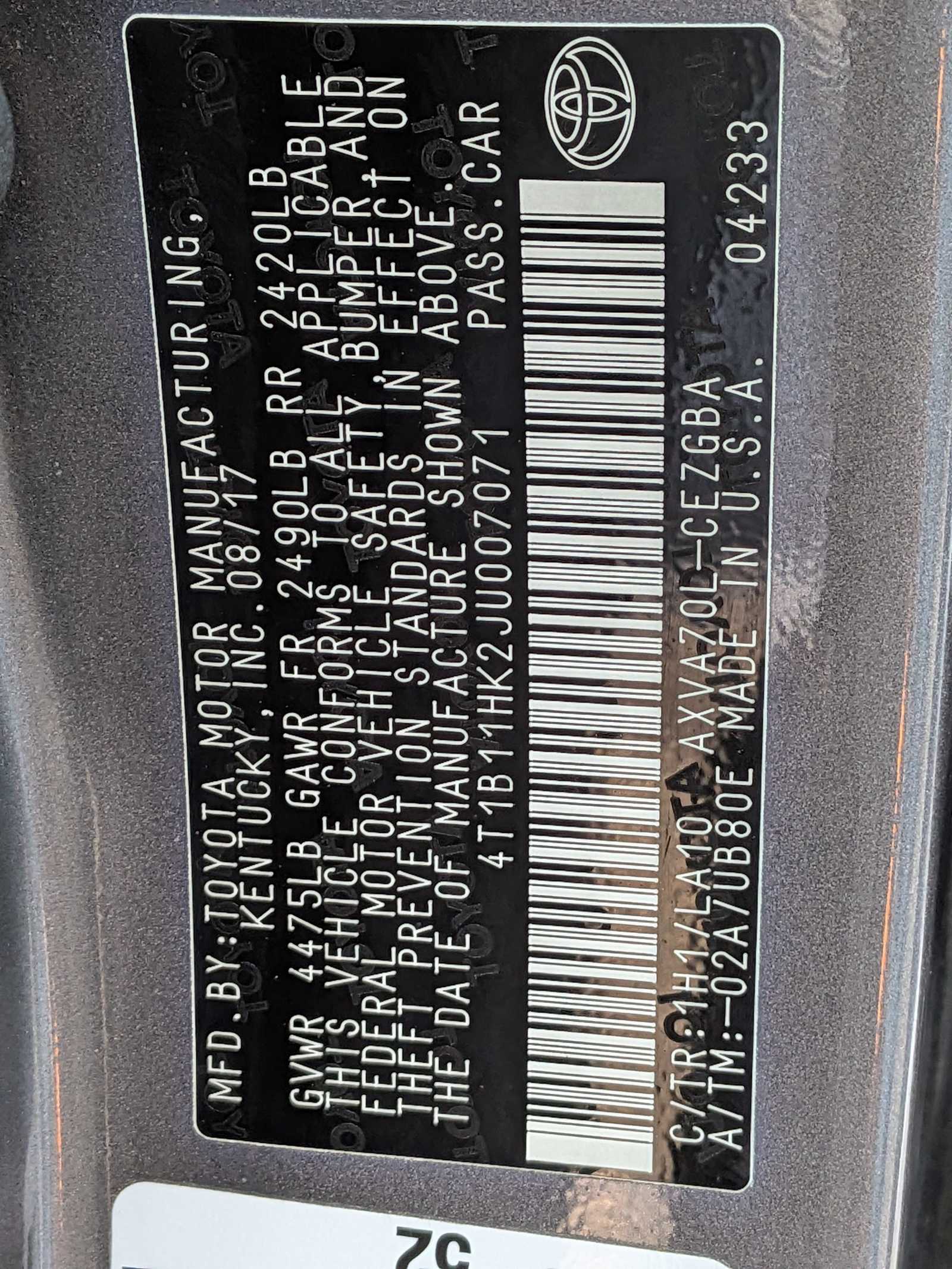 Thumbnail: 2018 Toyota Camry - 32