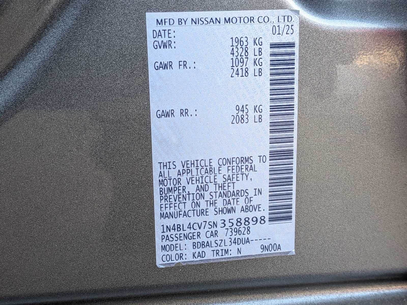 Thumbnail: 2025 Nissan Altima - 34