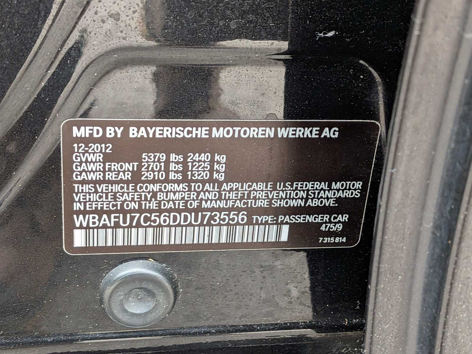 Thumbnail: 2013 BMW 5 Series - 33