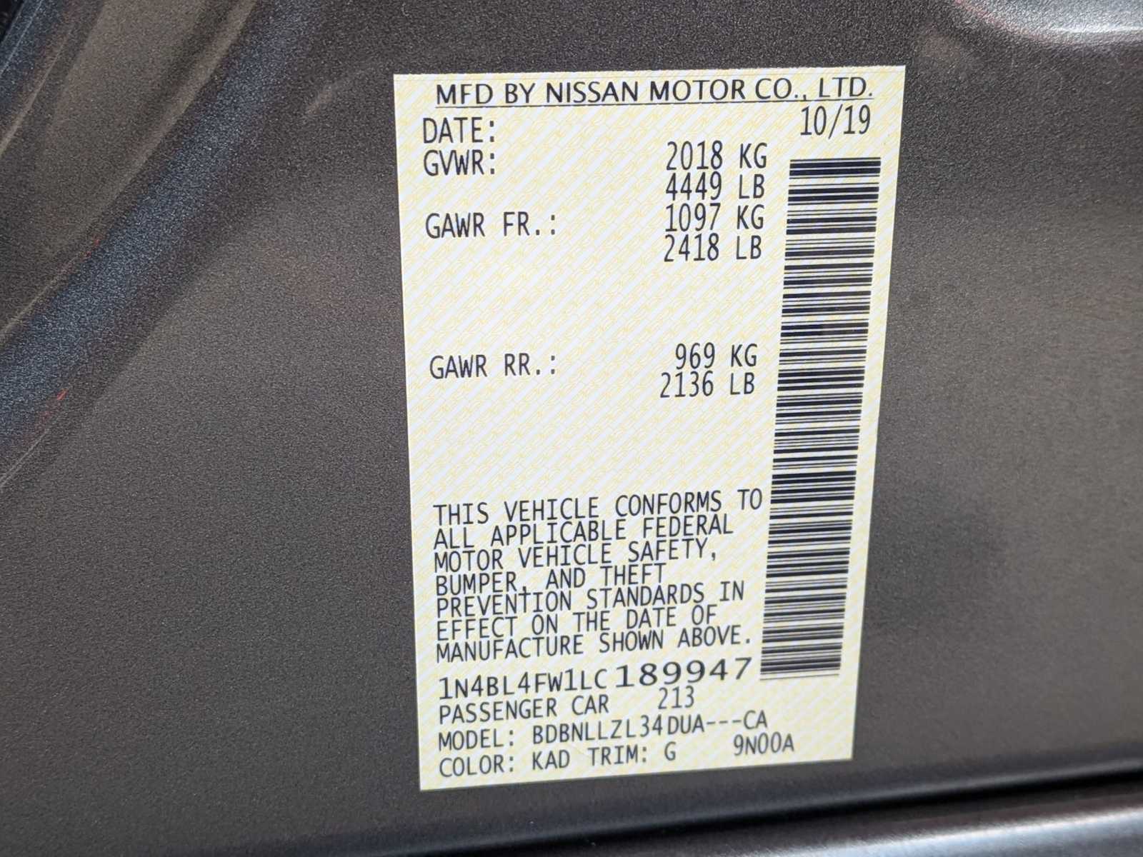 2020 Nissan Altima Platinum - Photo 34