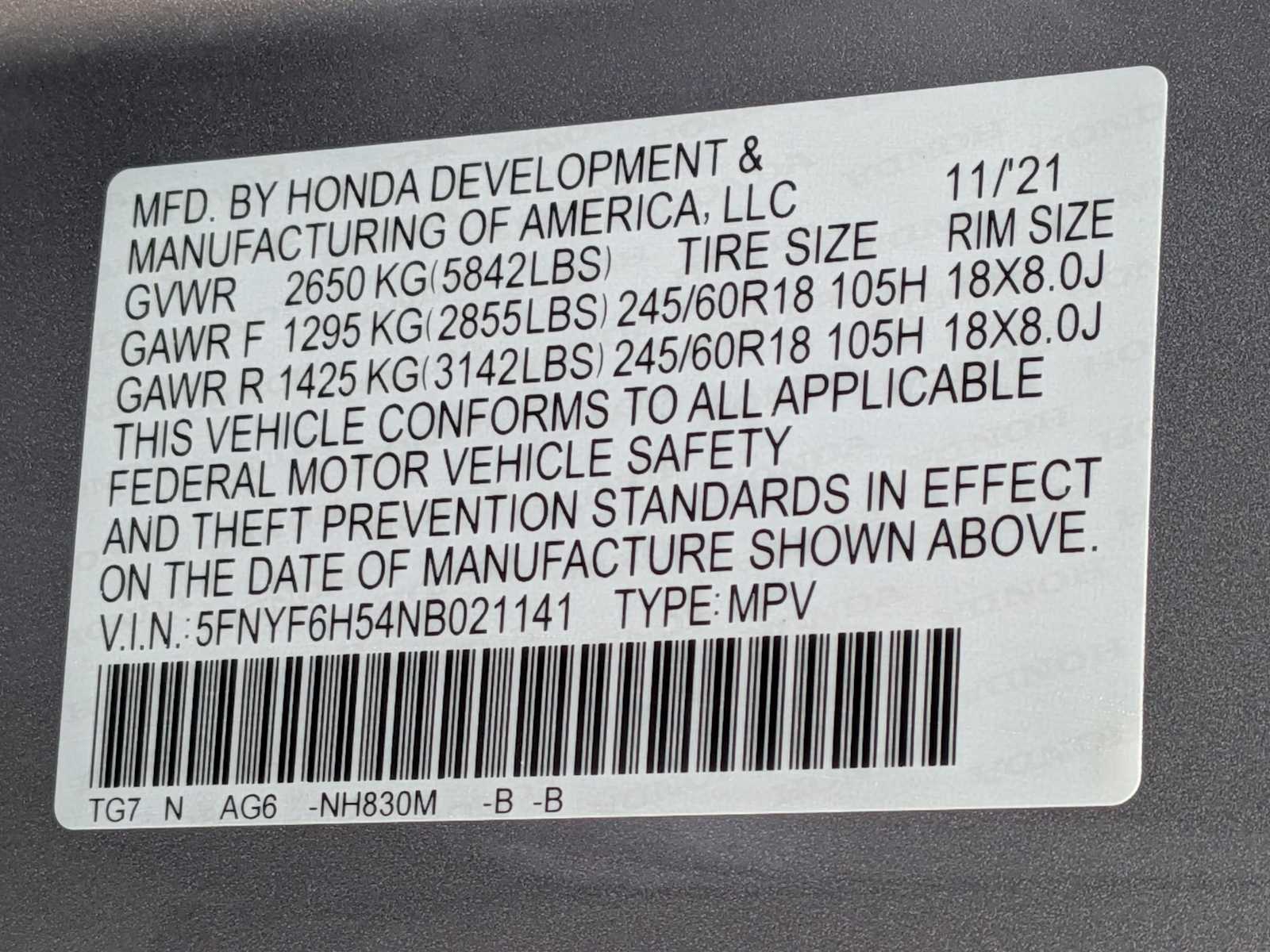 Thumbnail: 2022 Honda Pilot - 32