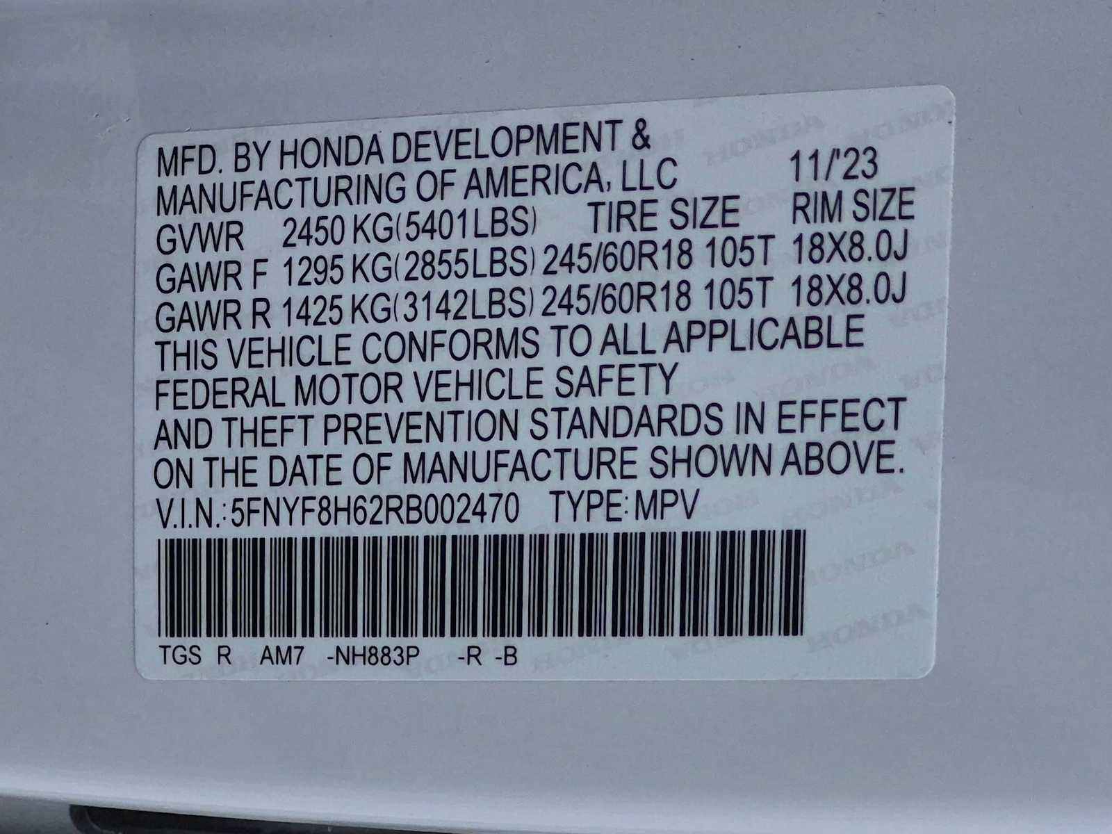 Thumbnail: 2024 Honda Passport - 48