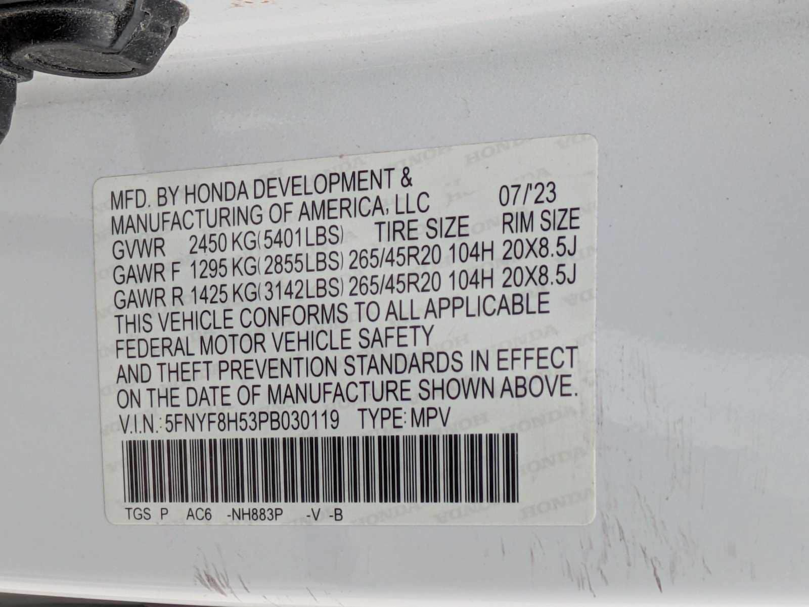 Thumbnail: 2023 Honda Passport - 35