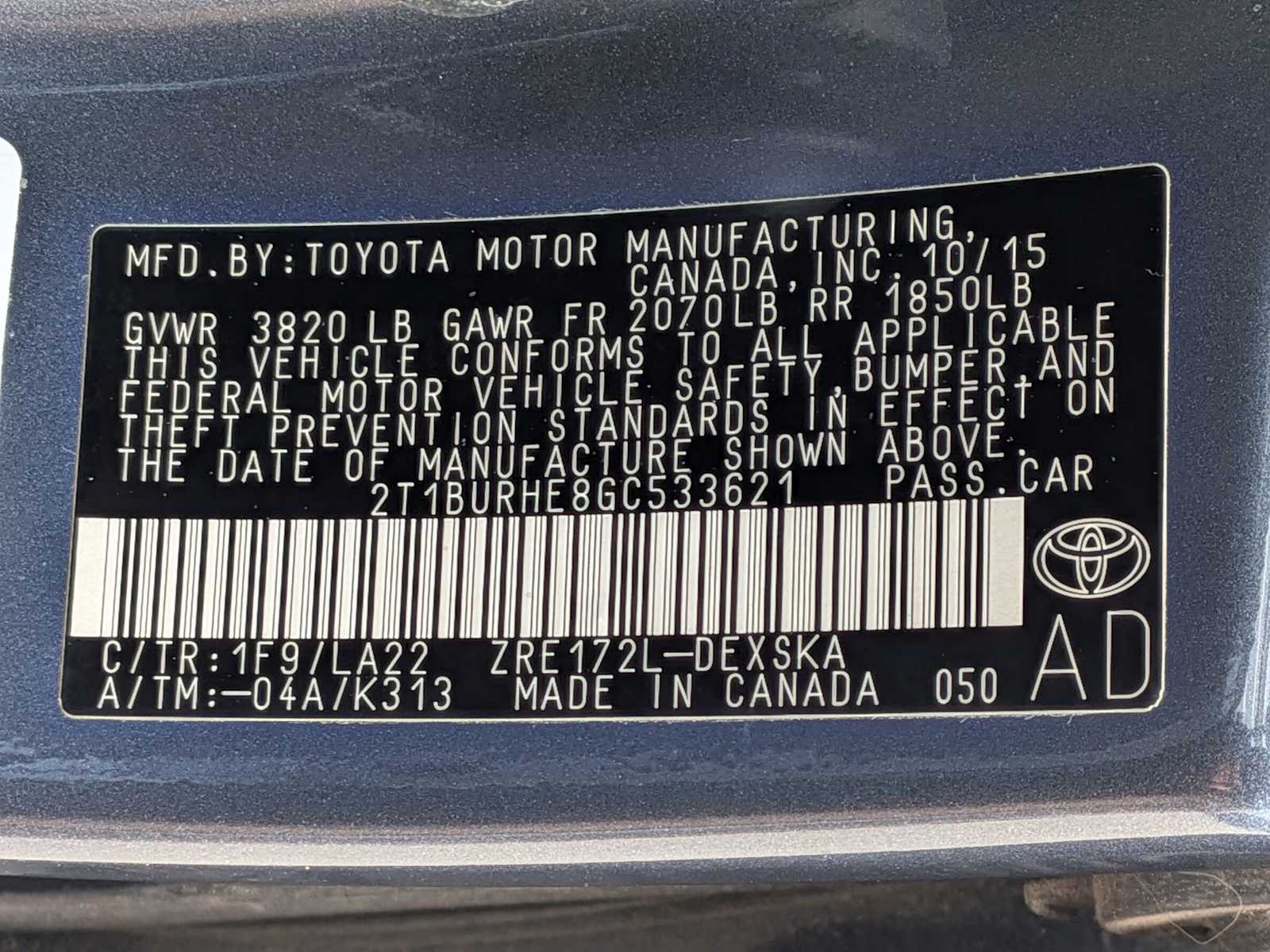 Thumbnail: 2016 Toyota Corolla - 33