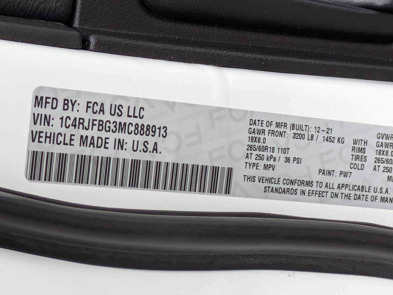 Thumbnail: 2021 Jeep Grand Cherokee - 34