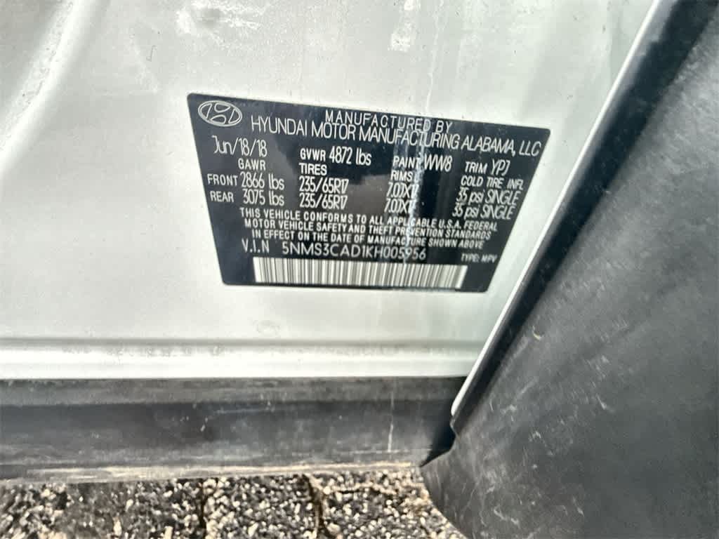 2019 Hyundai Santa Fe SEL 34