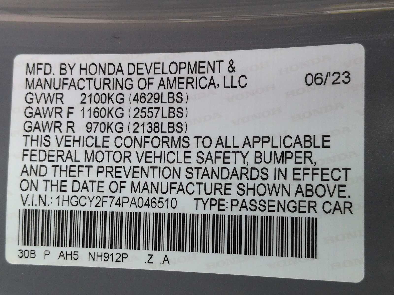 Thumbnail: 2023 Honda Accord - 34