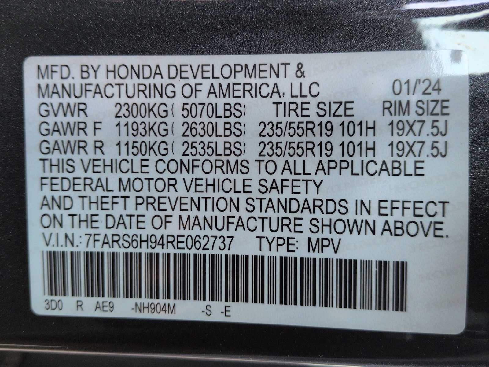 Thumbnail: 2024 Honda CR-V - 33