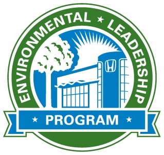 Wilde Honda earned the Honda Environmental Leadership Program badge.