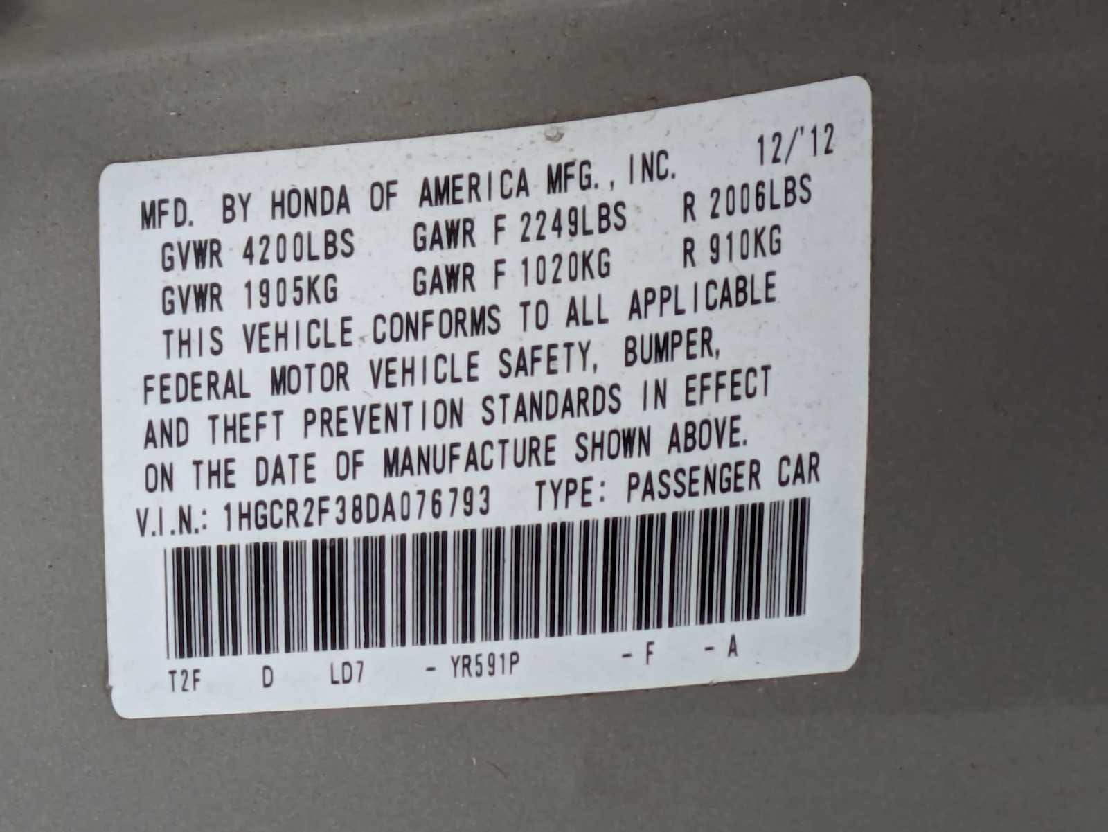 Thumbnail: 2013 Honda Accord - 31