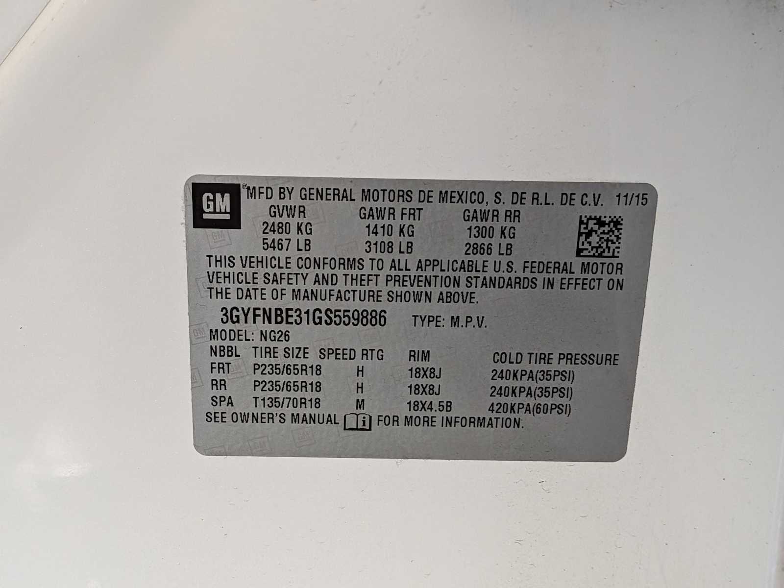 Thumbnail: 2016 Cadillac SRX - 36