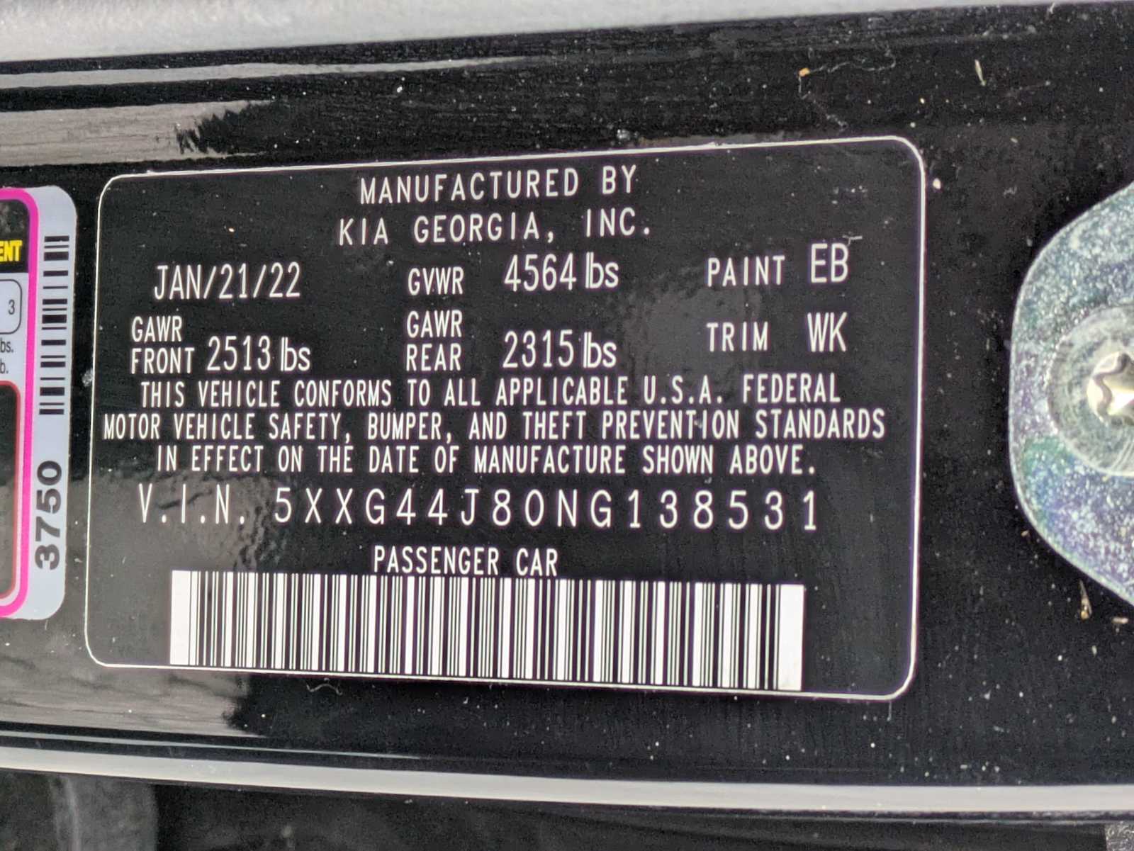 Thumbnail: 2022 Kia K5 - 37