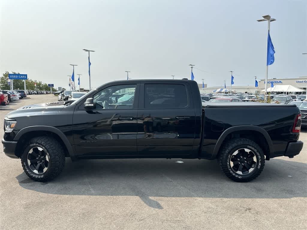 Used 2021 RAM Ram 1500 Pickup Rebel with VIN 1C6SRFLT8MN760006 for sale in Waukesha, WI