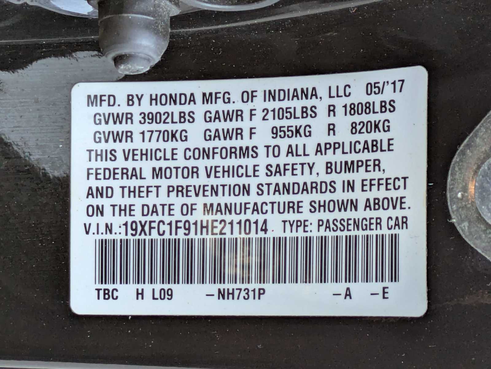 Thumbnail: 2017 Honda Civic - 36