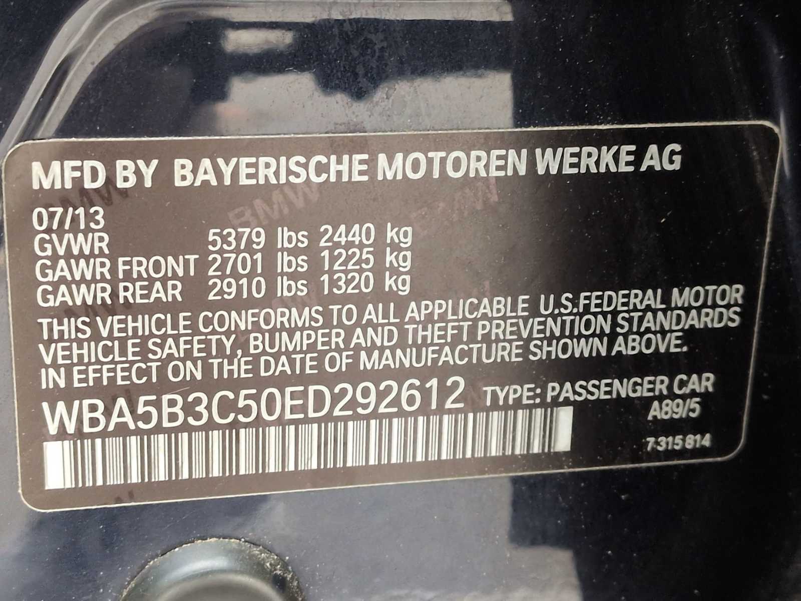Thumbnail: 2014 BMW 5 Series - 31