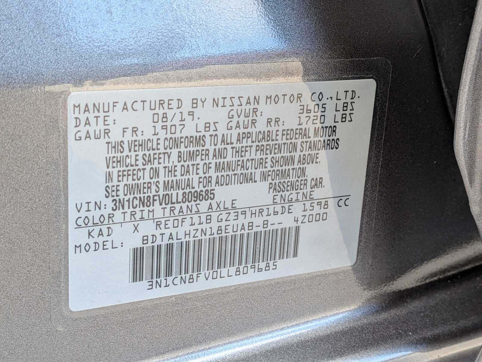 Thumbnail: 2020 Nissan Versa - 30