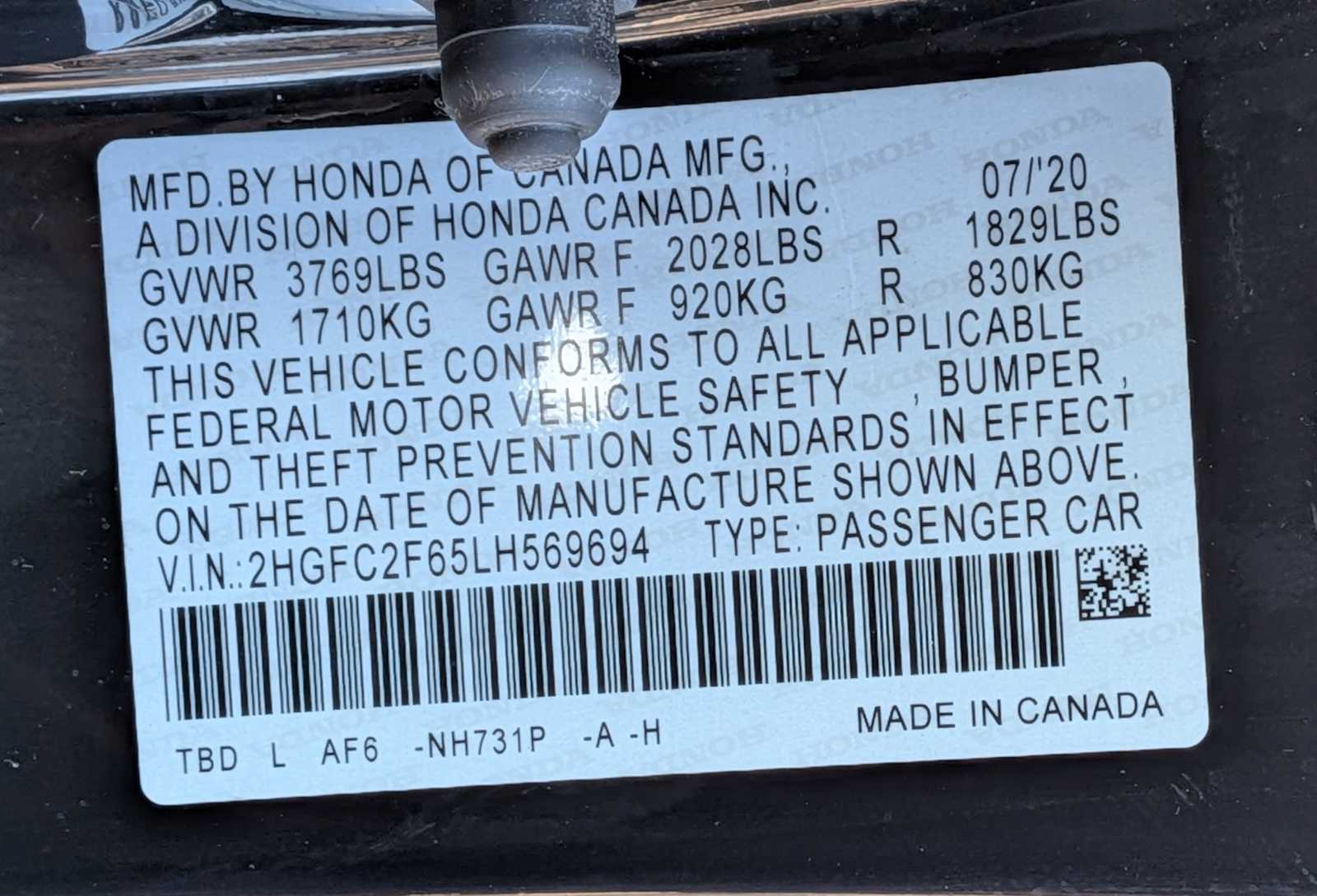 Thumbnail: 2020 Honda Civic - 30