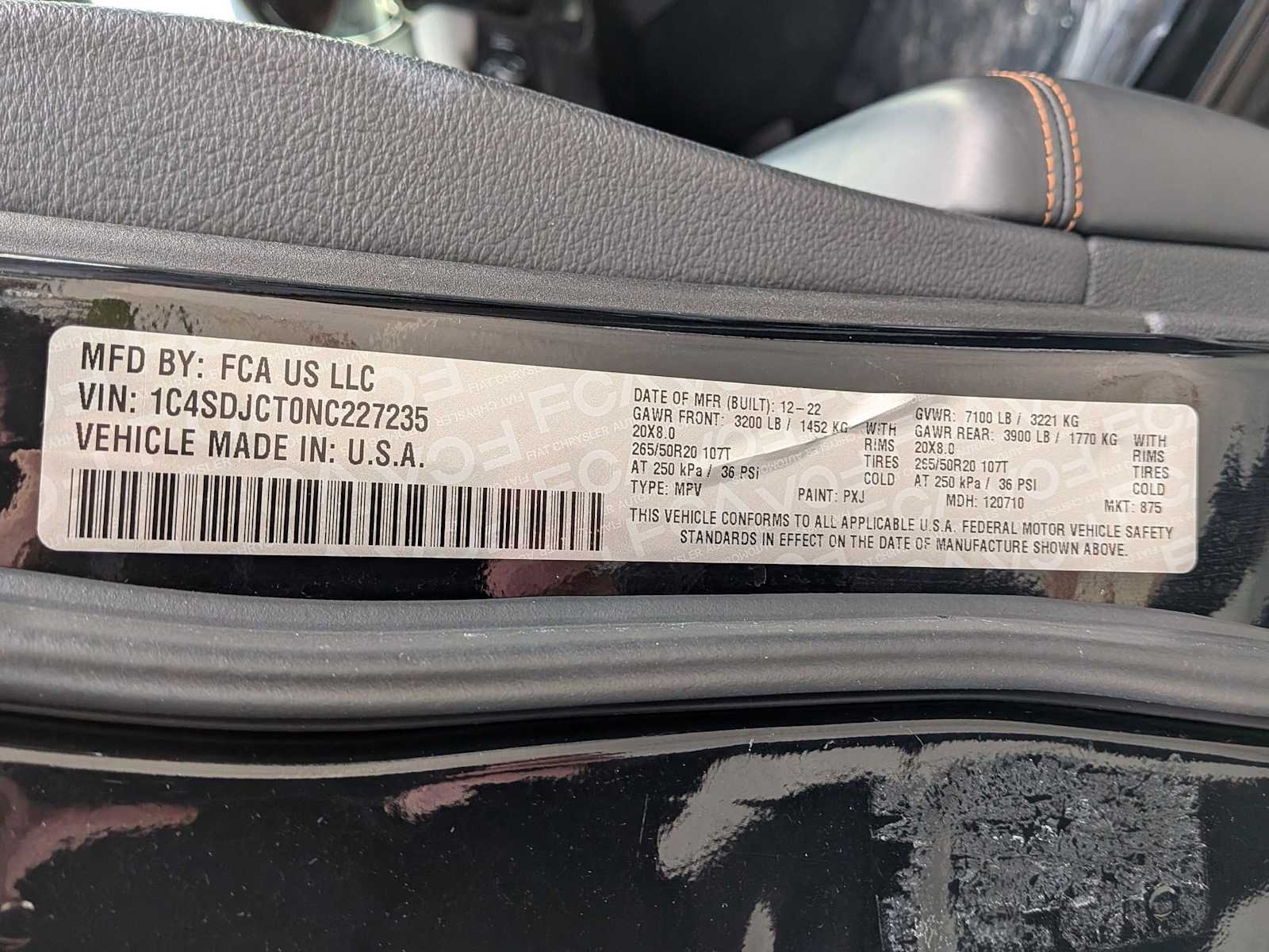 Thumbnail: 2022 Dodge Durango - 34