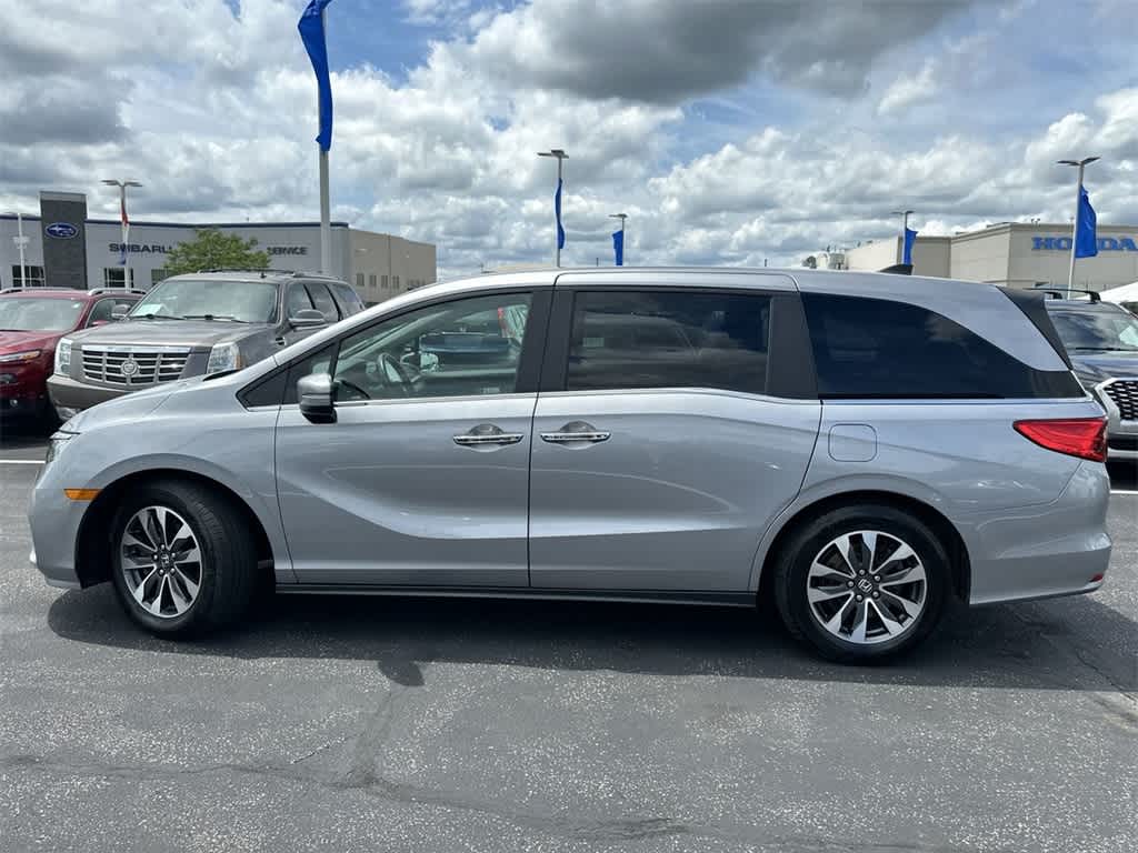 Certified 2022 Honda Odyssey EX-L with VIN 5FNRL6H75NB001883 for sale in Waukesha, WI