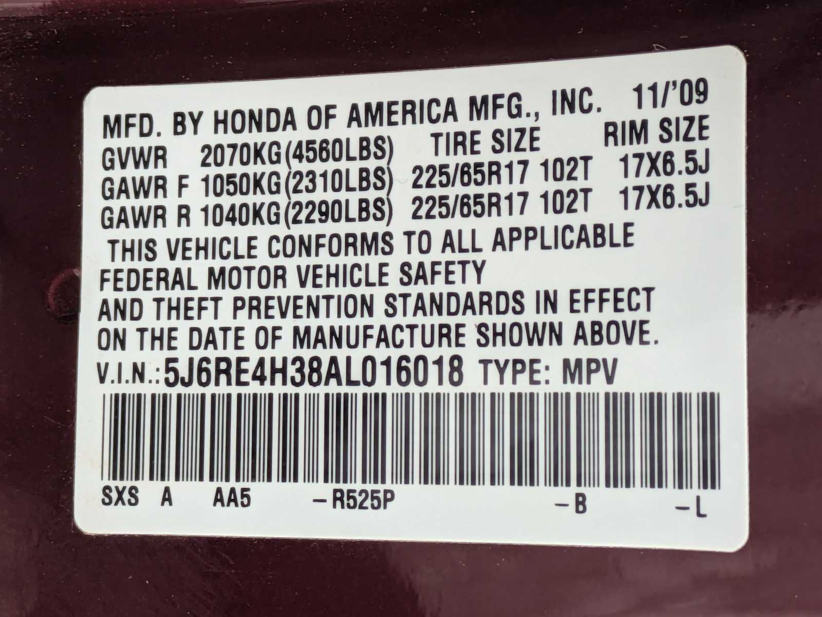 Thumbnail: 2010 Honda CR-V - 29