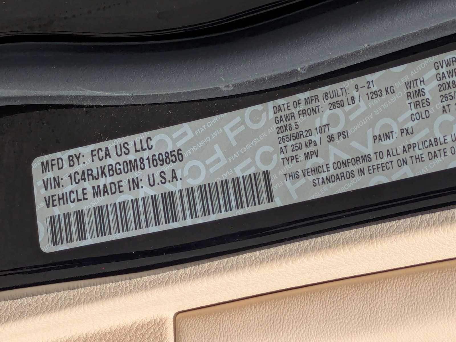 Thumbnail: 2021 Jeep Grand Cherokee L - 36