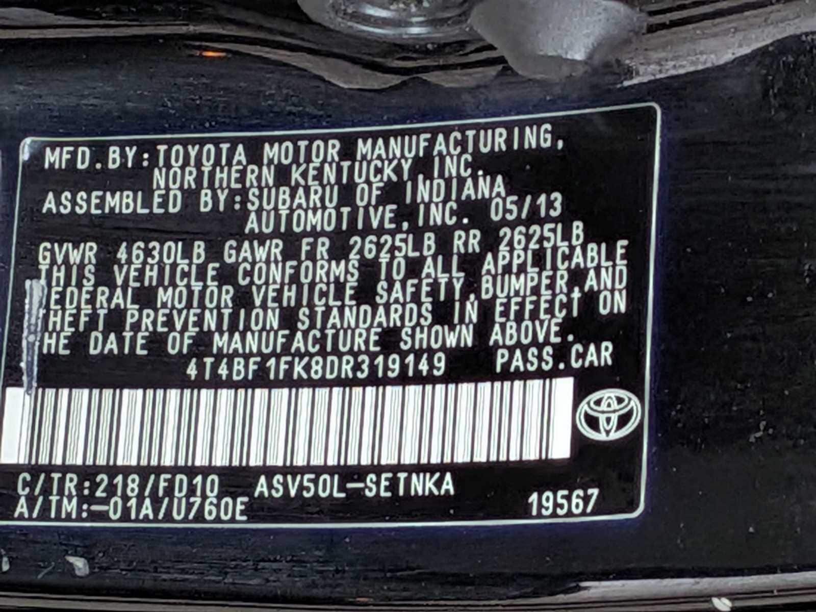 Thumbnail: 2013 Toyota Camry - 33