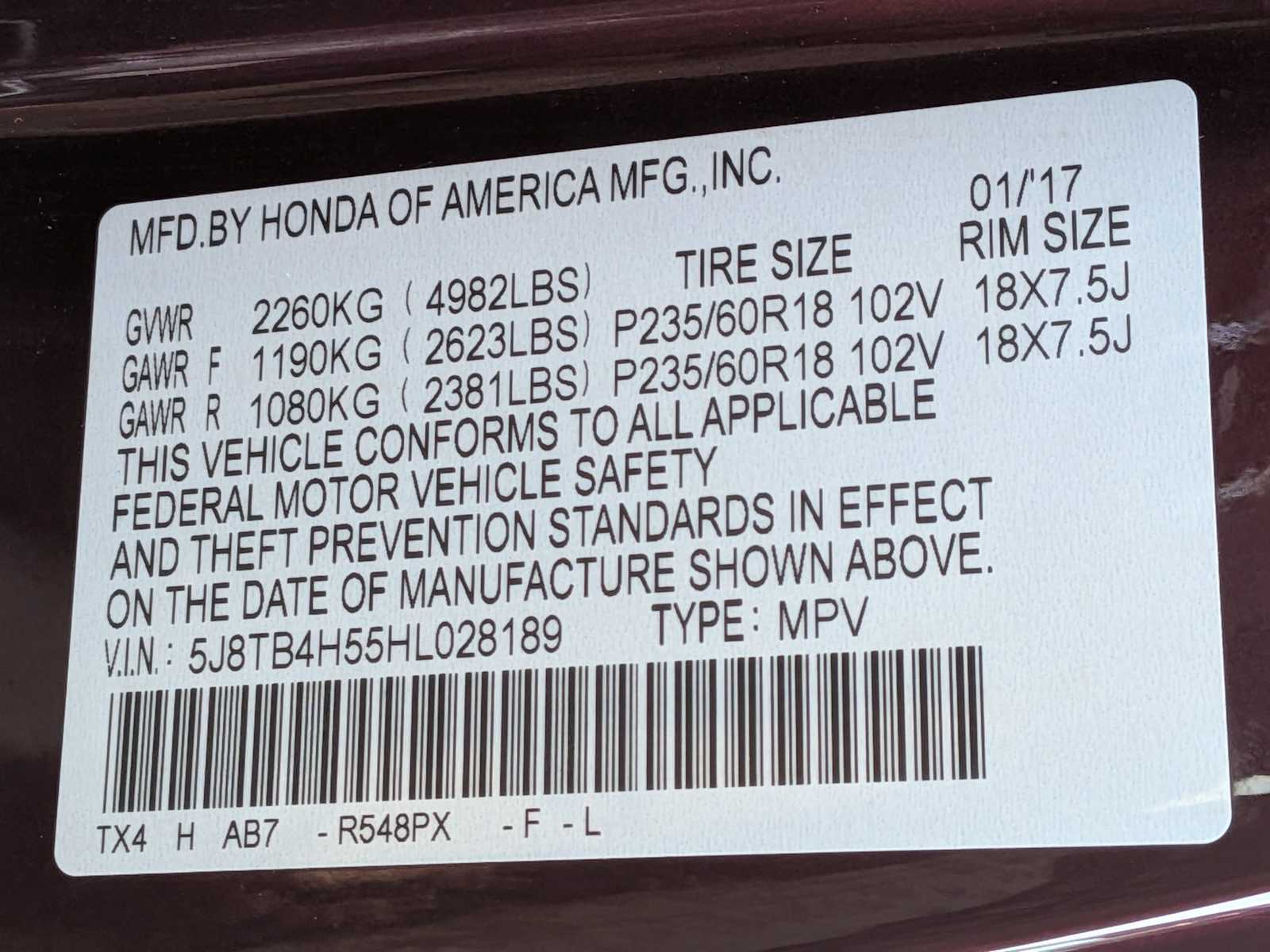 Thumbnail: 2017 Acura RDX - 33