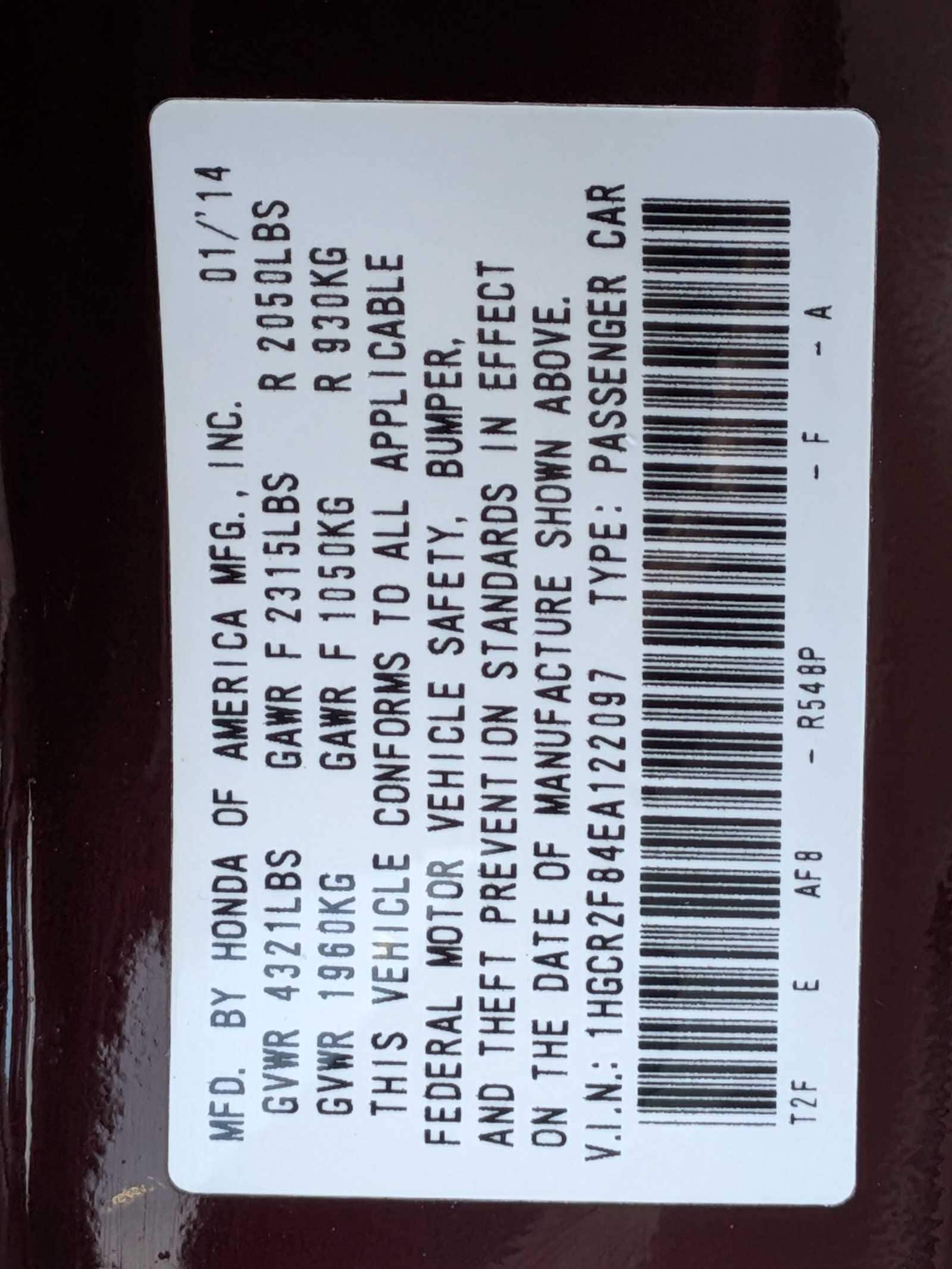 Thumbnail: 2014 Honda Accord - 32