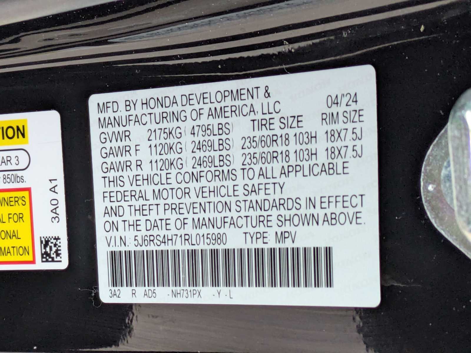Thumbnail: 2024 Honda CR-V - 34