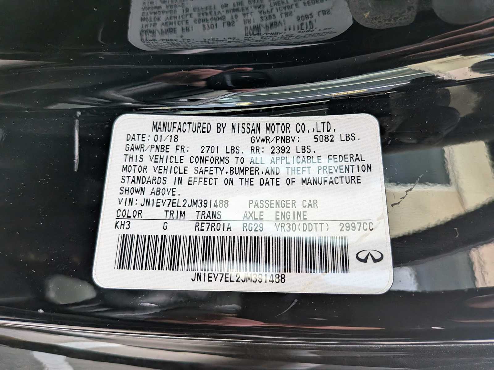 Thumbnail: 2018 INFINITI Q60 - 36