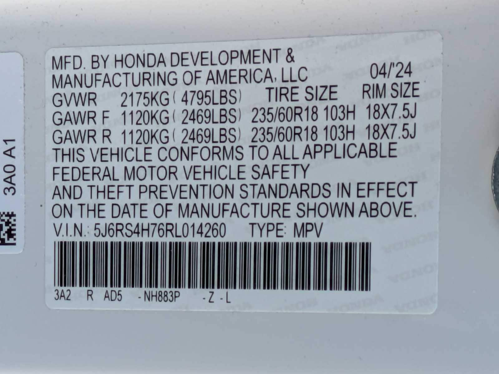 Thumbnail: 2024 Honda CR-V - 35