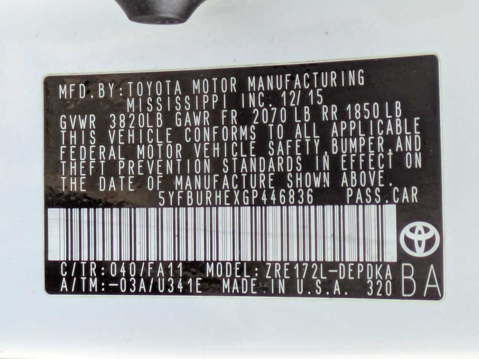 Thumbnail: 2016 Toyota Corolla - 31