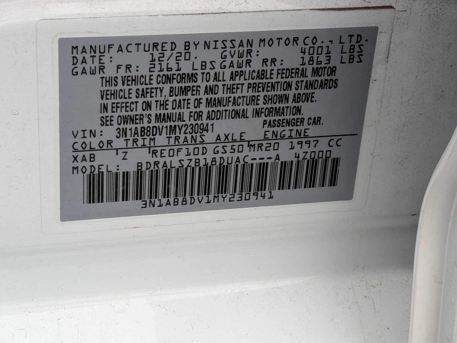 Thumbnail: 2021 Nissan Sentra - 36