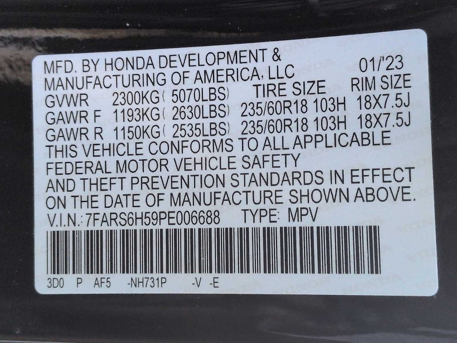 Thumbnail: 2023 Honda CR-V - 34