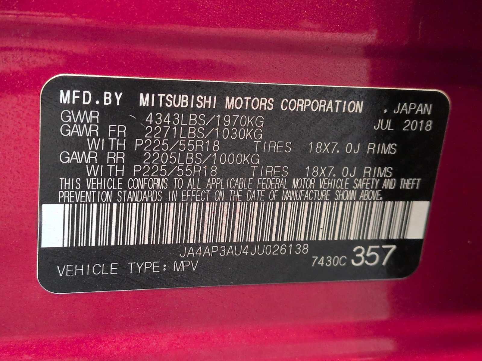 Thumbnail: 2018 Mitsubishi Outlander Sport - 32