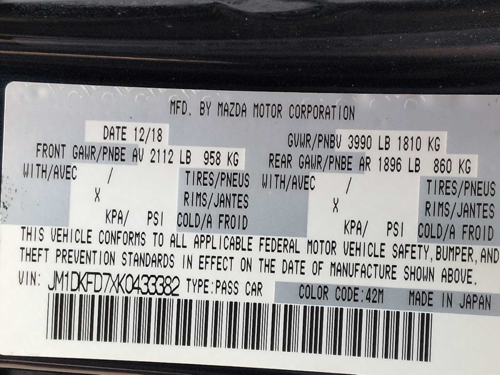 Thumbnail: 2019 Mazda CX-3 - 35