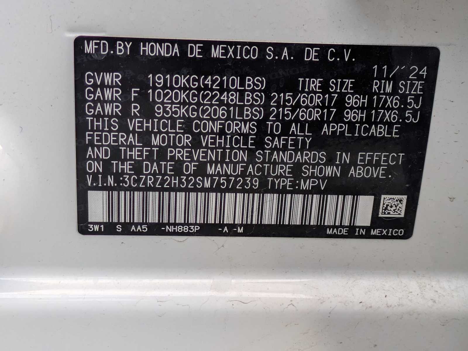 Thumbnail: 2025 Honda HR-V - 32