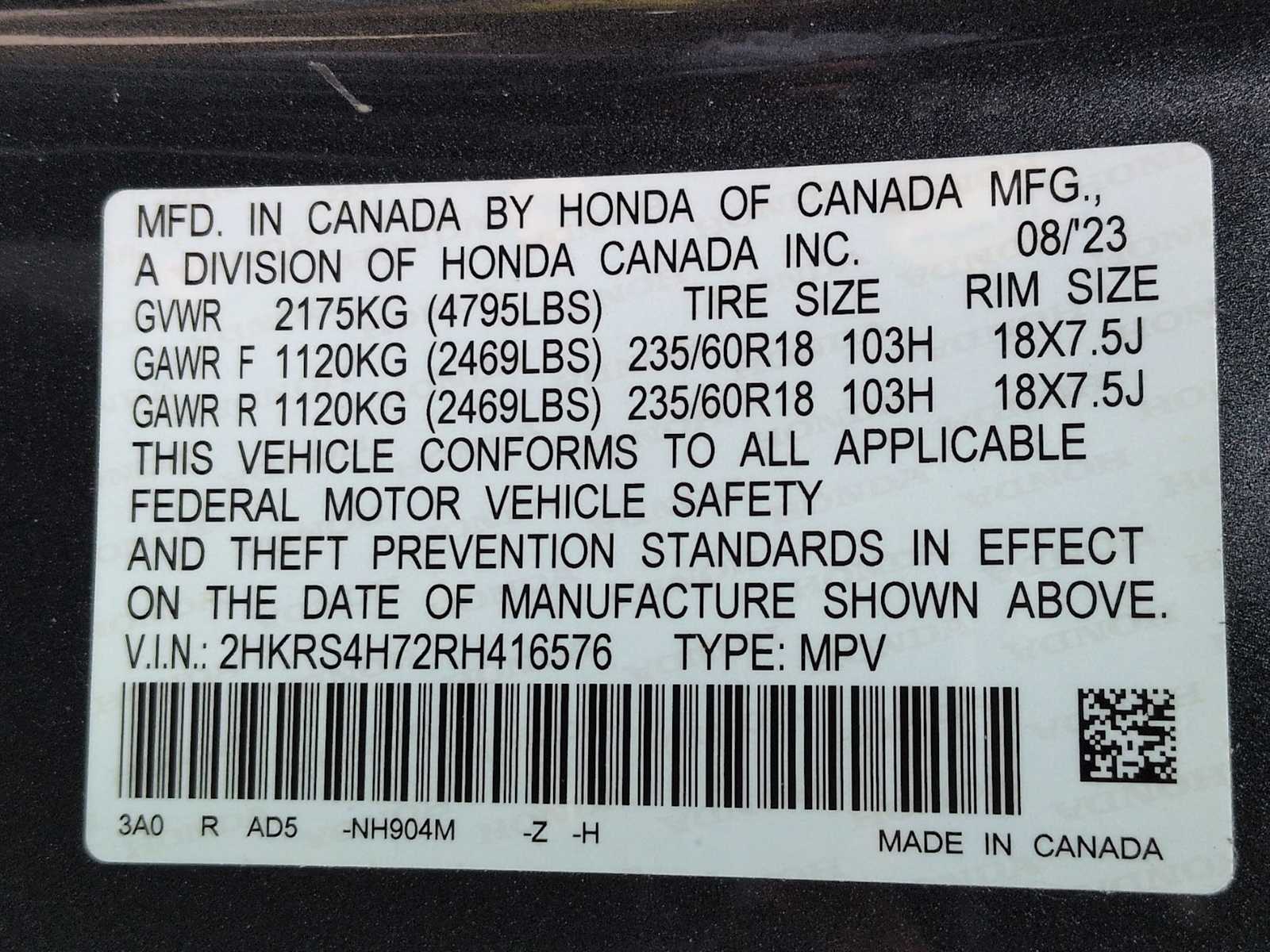 Thumbnail: 2024 Honda CR-V - 34