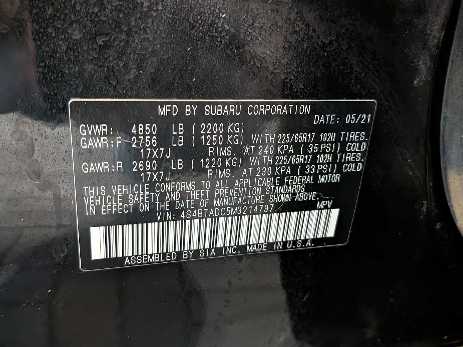 Thumbnail: 2021 Subaru Outback - 33