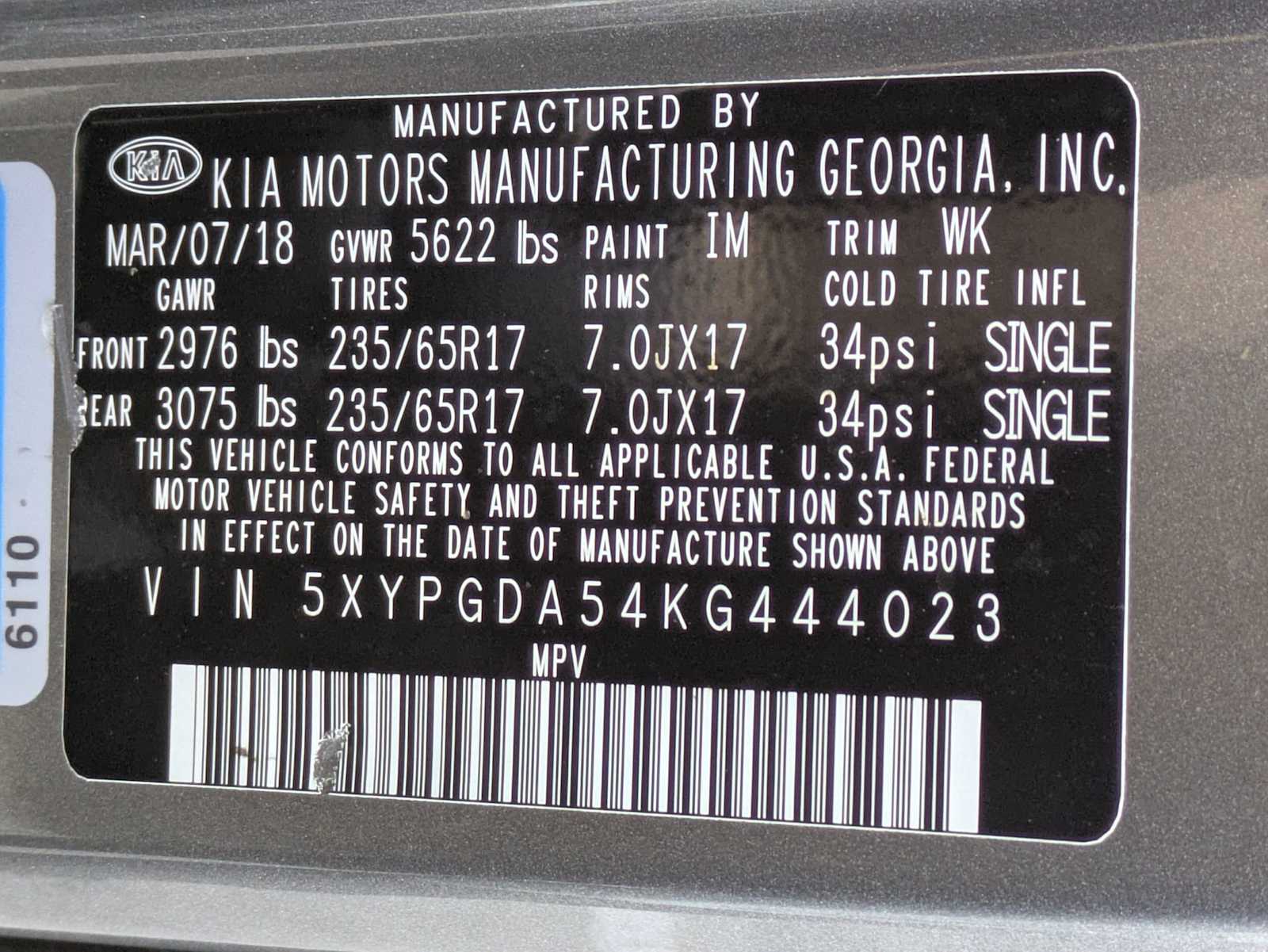 Thumbnail: 2019 Kia Sorento - 32