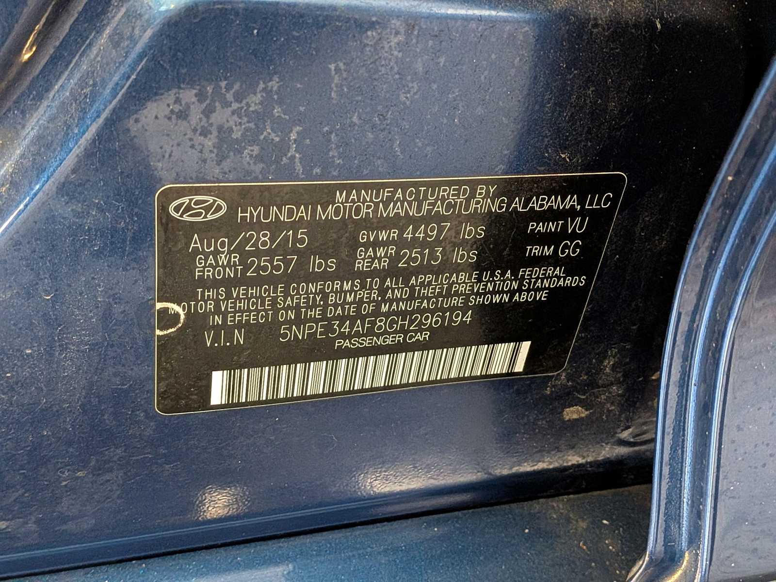 Thumbnail: 2016 Hyundai Sonata - 33