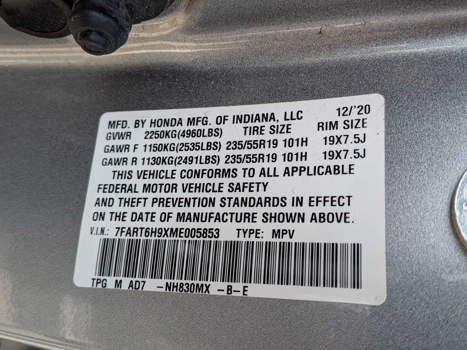 Thumbnail: 2021 Honda CR-V - 36